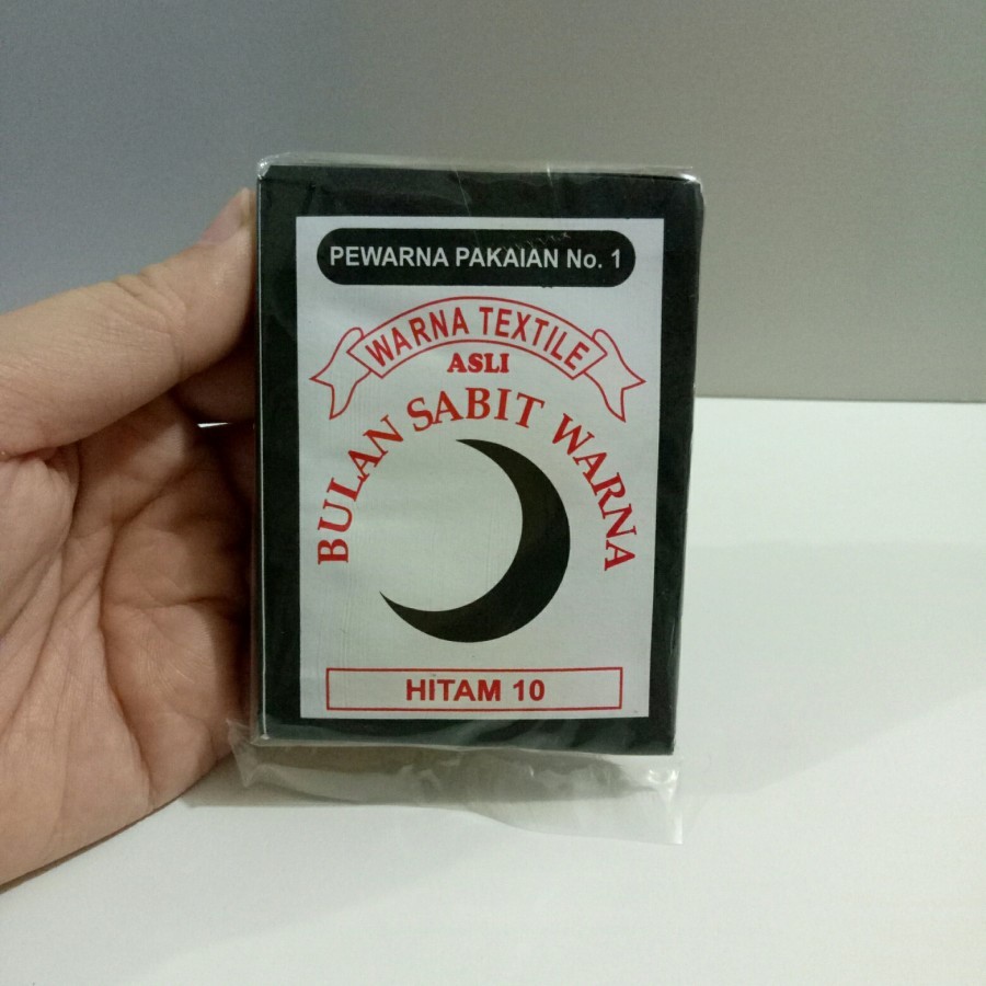 Wantex pewarna pakaian hitam - Wantex bulan sabit 1Pack / 10 Pcs