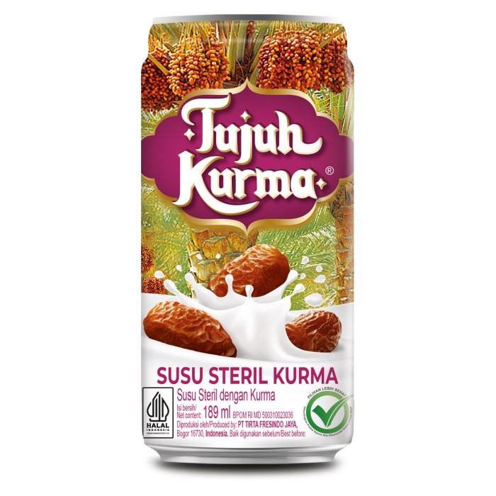 

TUJUH KURMA SUSU STERIL KURMA 189ML