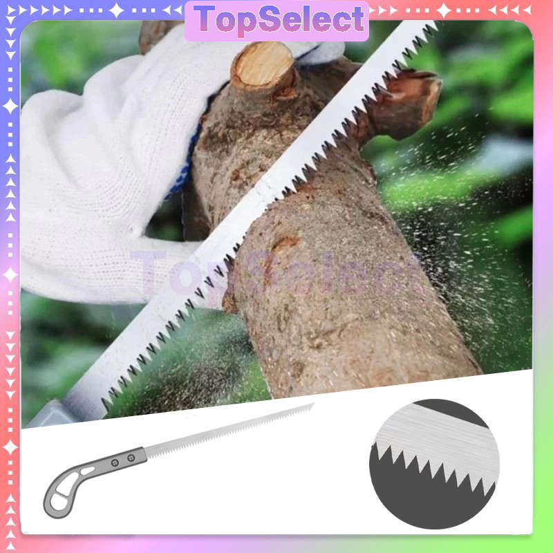 Gergaji Manual Hand Gergaji Potong Kayu Super Tajam Hand Gergaji Bonsai