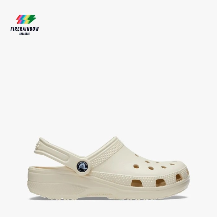 [[New Collection]] Sendal Crocs Classic Clog Bone - CCR10001-2Y2 - M3W5 (34-35)