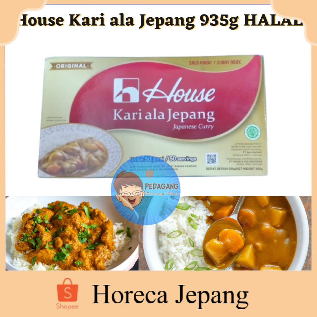 House Kari ala Jepang 935g/ Bumbu Kari Jepang/ Saus Kari/ House Curry/ halal
