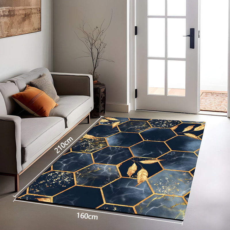 Karpet Turkey Bermotif / KARPET BULU MOTIF TURKEY BAHAN SUTRA 160CM x 210CM / Tikar Karpet ruang Tam