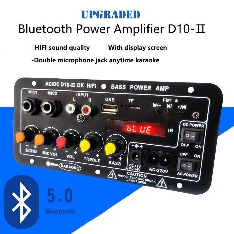 LANGSUNG KIRIM D10 900W Amplifier Board Tampilan Digital Power Amplifier Board Untuk 8-12 Inci