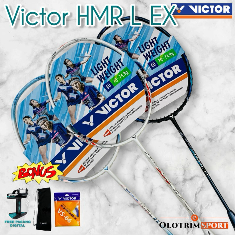 Raket Badminton VICTOR THRUSTER HMR L EX 6u 5u TK 100% ORIGINAL VICTOR