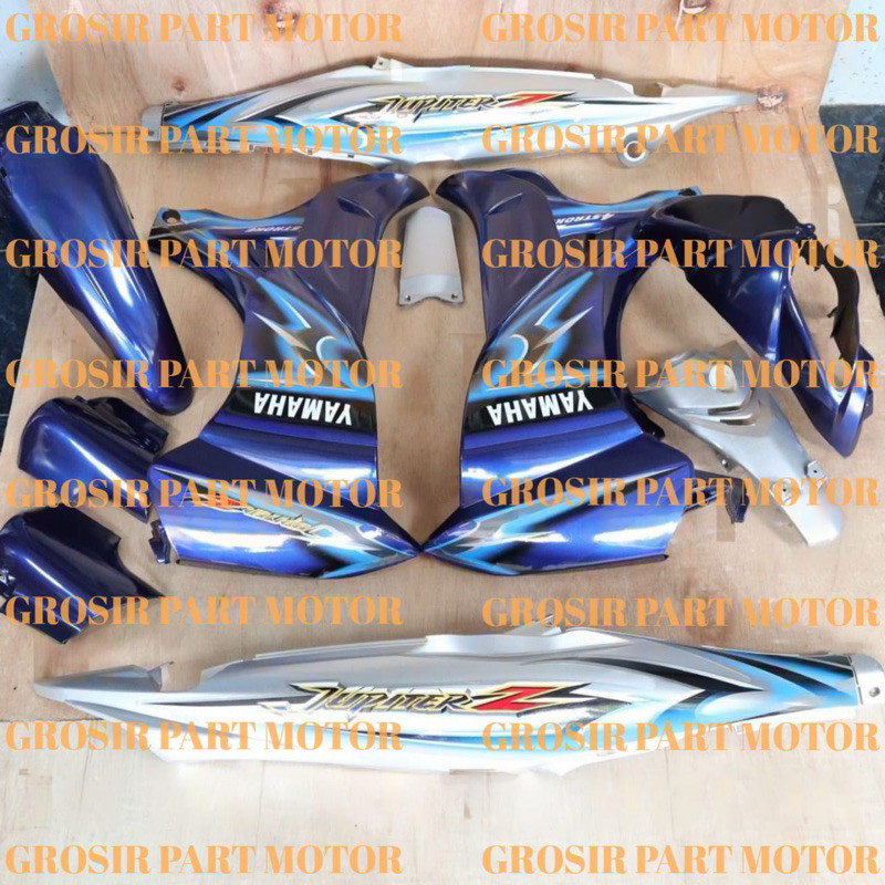 (COD) Cover Body Jupiter Z New Burhan 2006 Full Set Halus Bodi Jupiter Z Burhan Body Jupiter Z New