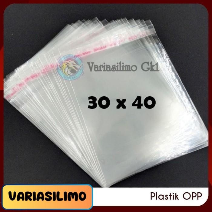 

KANTONG PLASTIK OPP LEM 30 X40 CM 100PCS