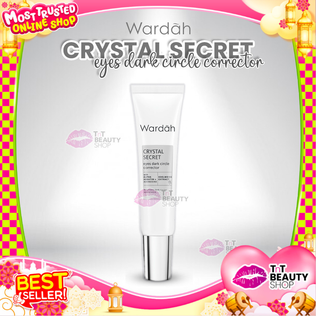 Wardah Crystal Secret Eyes Dark Circle Corrector | TnT Beauty Shop