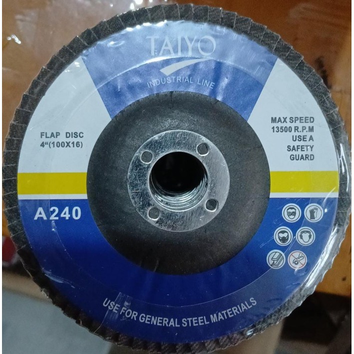 Amplas Susun Taiyo 240 / Flap Disc TAIYO A240 - Alat Poles Profesional