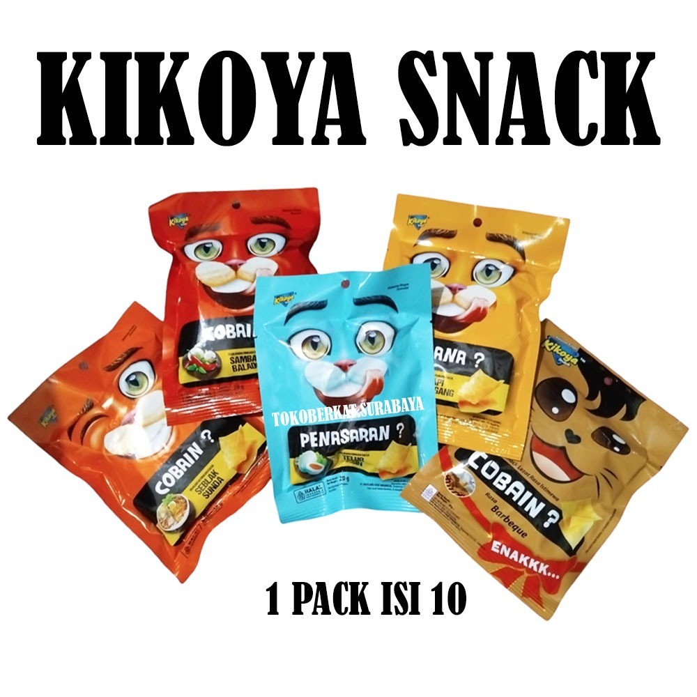 

Kikoya Snack Lezat Istimewa Viral Pack isi 10 pusat grosir jajan