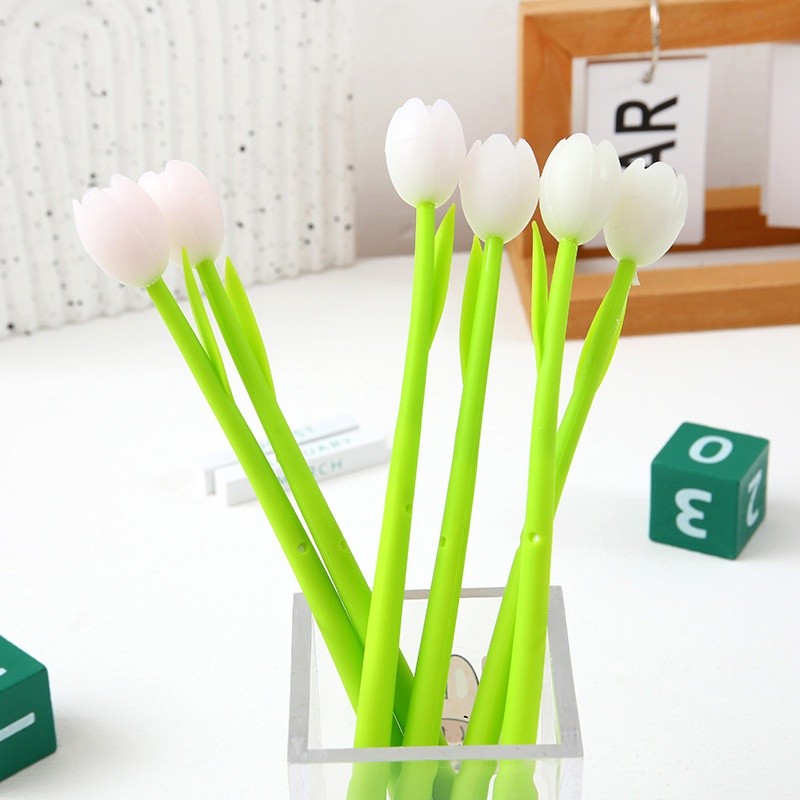 

0.38mm Nib Cahaya Sensitif Tulip Gel Pen Mahasiswa Indah