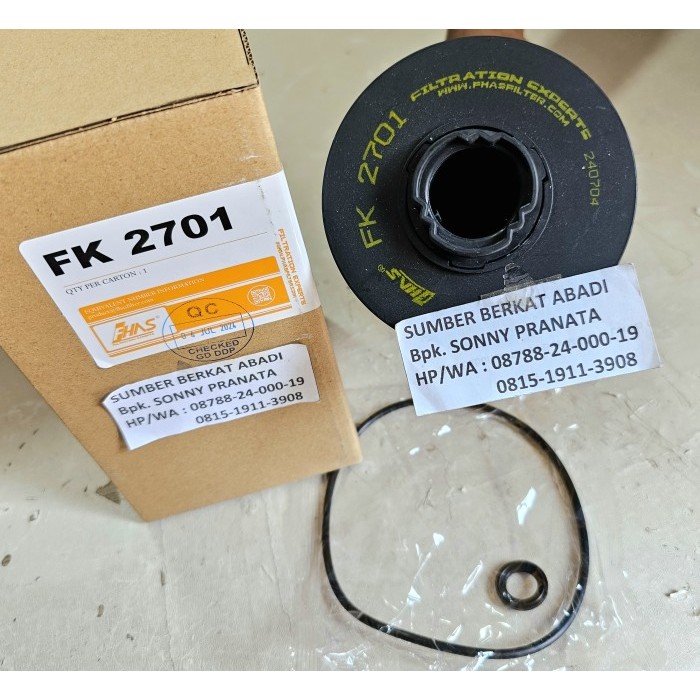 FHAS FK 2701 FUEL FILTER FK-2701 FK2701 - GENUINE