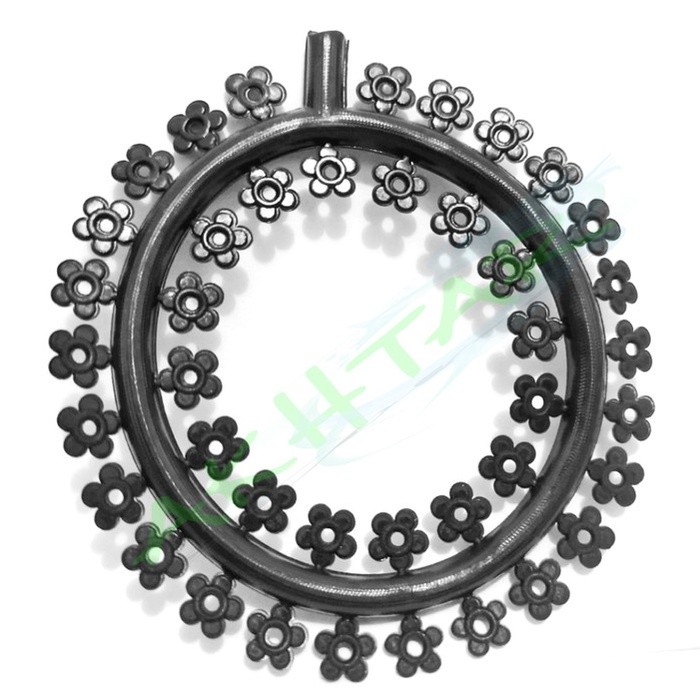 Karet Motif Behel / Karet Behel /KARET BEHEL WARNA HITAM (MOTIF BUNGA)