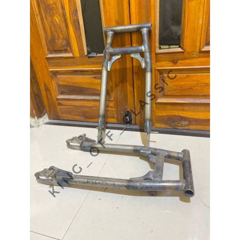 Swing arm custom bulat motor Scorpio Terbaru