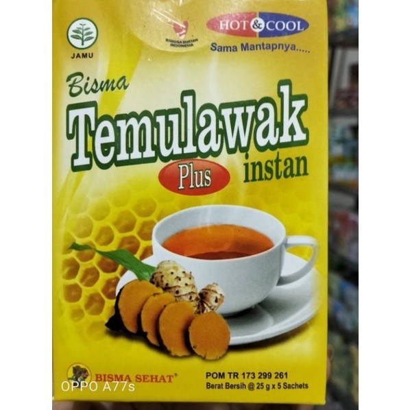 

Minuman Tradisional Temulawak Plus Bisma Sehat Isi 5 Sachet