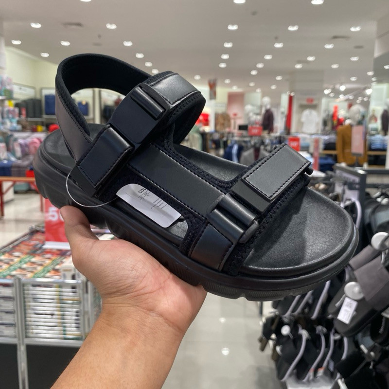 COLE SANDAL GUNUNG PRIA SLOP BAHAN KARET SUPER AWET