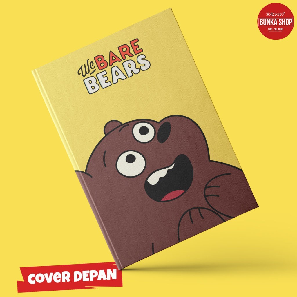 

Note Book Hardcover Film We Bare Bears Grizz B Ukuran A5 Buku Tulis Catatan Murah Gift Couple