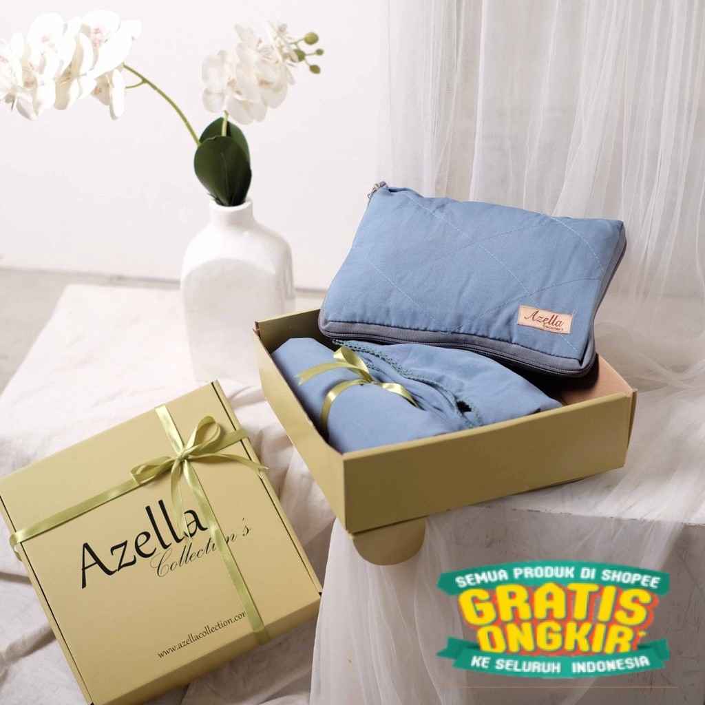 

Hampers Mukena Travel Pouch Crochet/Piqot/ keluarga oleh oleh