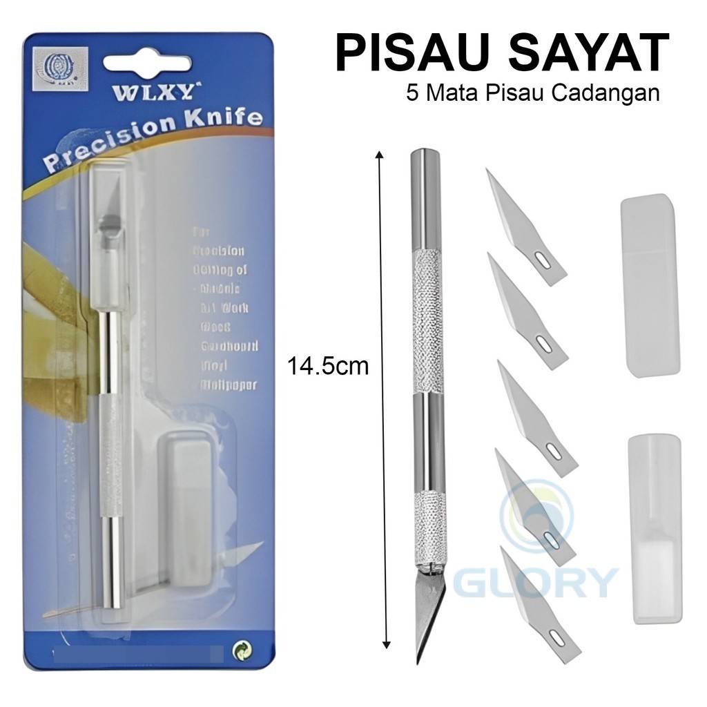 Wlxy Precision Knife Pisau Kerajinan Hobi Crafting Art Mengukir Buah Bisa Juga Untuk Sayat Okulasi B