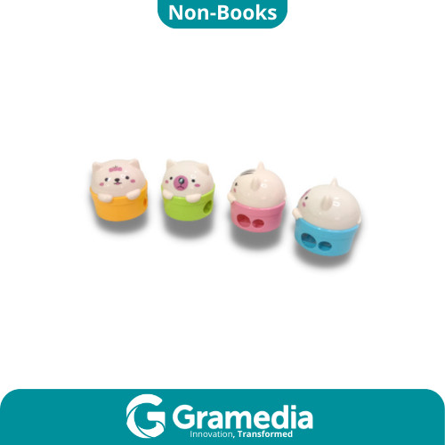 

[Gramedia Cijantung] ESTUDEE SHARPENER CAT TWO HOLES ES-360