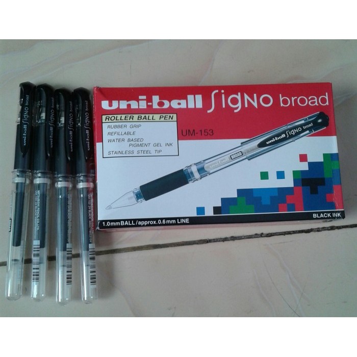 

UNI-BALL. PENA GEL SIGNO BOARD UM-153