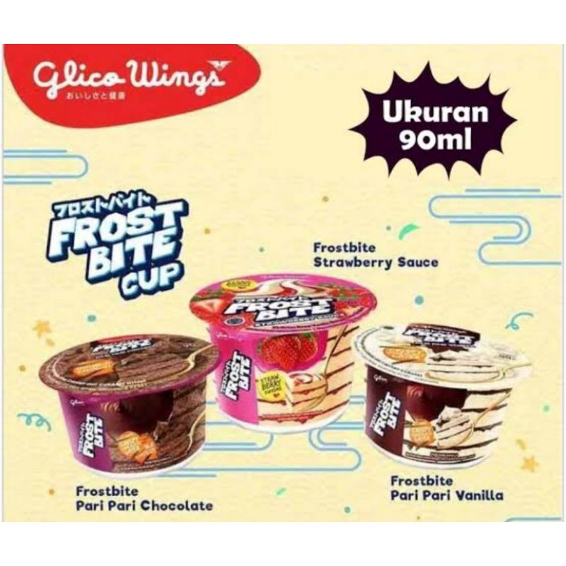 

Es krim cup glico choco vanilla strawberry sauce oreo tuttifurit haku haku tiramisu haku haku bluberry chessecake