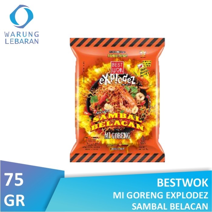 

Best Wok Mi Goreng Explodez Sambal Belacan 75gr