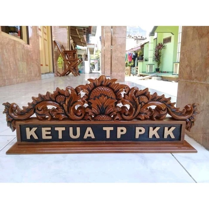

Papan Nama Meja Kantor Ukir (Bisa Custome Sesuai Selera) KD34534
