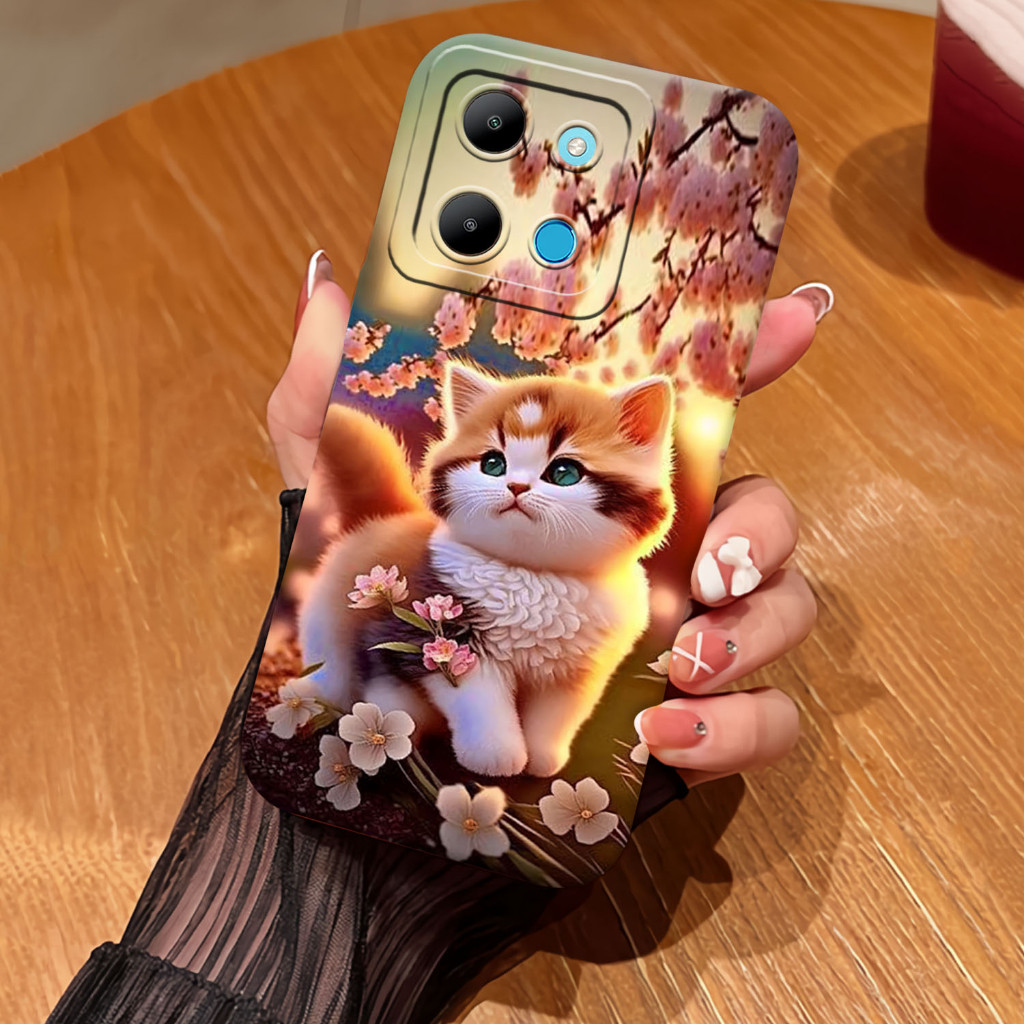 Softcase Infinix Smart 7 Terbaru 2023 - case Infinix Smart 7 2023 Terbaru -CAT - Casing Infinix Smar