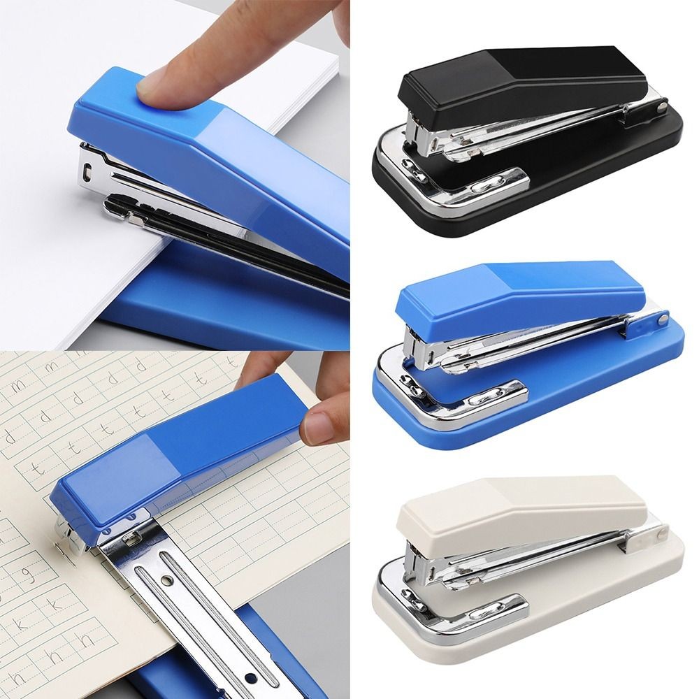 

360 Degree Rotary School Stapler Heavy Duty Stapler Effortless Long Stapler Office Bookbinding Supplies