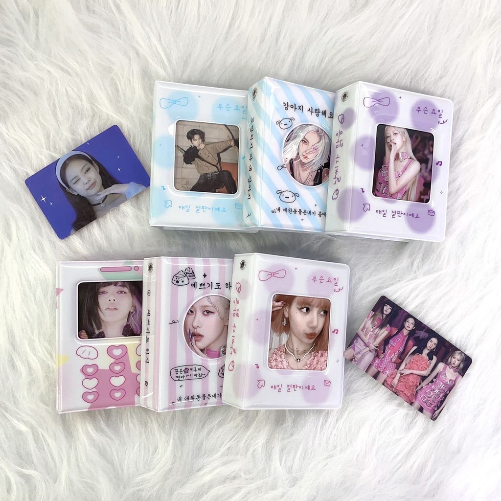 Korea Photocard Holder Binder 3 Inch/2R Photo Album 40 Pockets Star Chasing Album Collection Book Id
