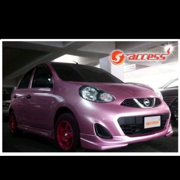 bodykit nissan march acces 2014 ,