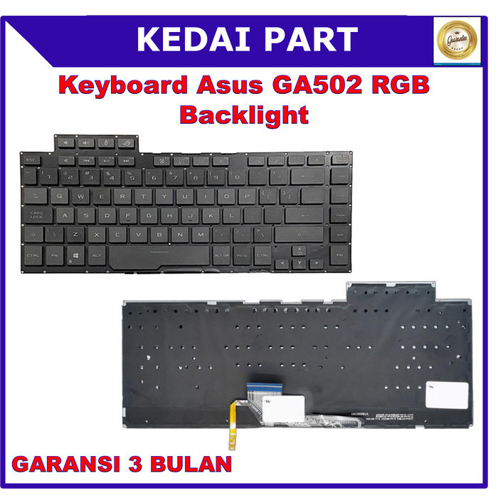 Keyboard Asus ROG Zephyrus GA502 GX502 GA502D GA502DU GA502G RGB Backlight