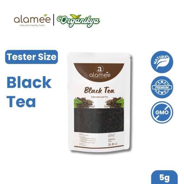 

Black Tea Teh Organic Bunga Kering Hitam Dried Alami Organik Herbal 5gr organikya