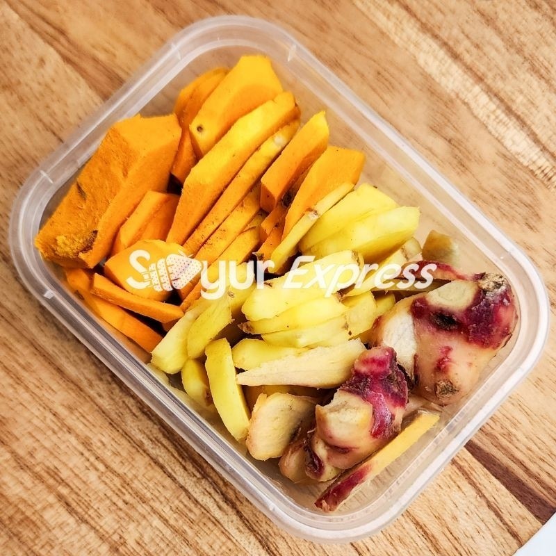 

KIRIM INSTAN Temulawak - Kunyit Putih - Jahe Merah Iris