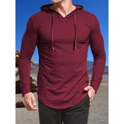 COD / kupluk pria distro lengan panjang / kaos hoodie polos terlaris / kaos kupluk pria kekinian / B