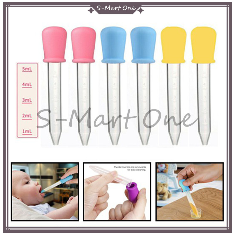 Pipet Tetes Obat Bayi Anak Ukuran 5ML/Pipet tetes untuk minum obat bayi/pipet tetes obat anak takara