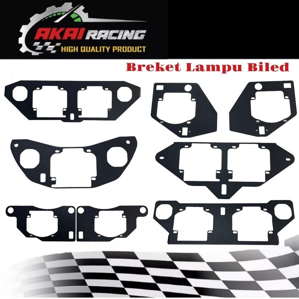 Breket Lampu Biled Projie 2.5 Inch Varian Motor Beat Aerox Nmax Vario 150/125 Scoopy Pcx Adv