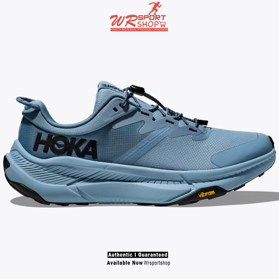 Sepatu Gunung Pria Hoka Transport - Shadow / Dusk ORIGINAL