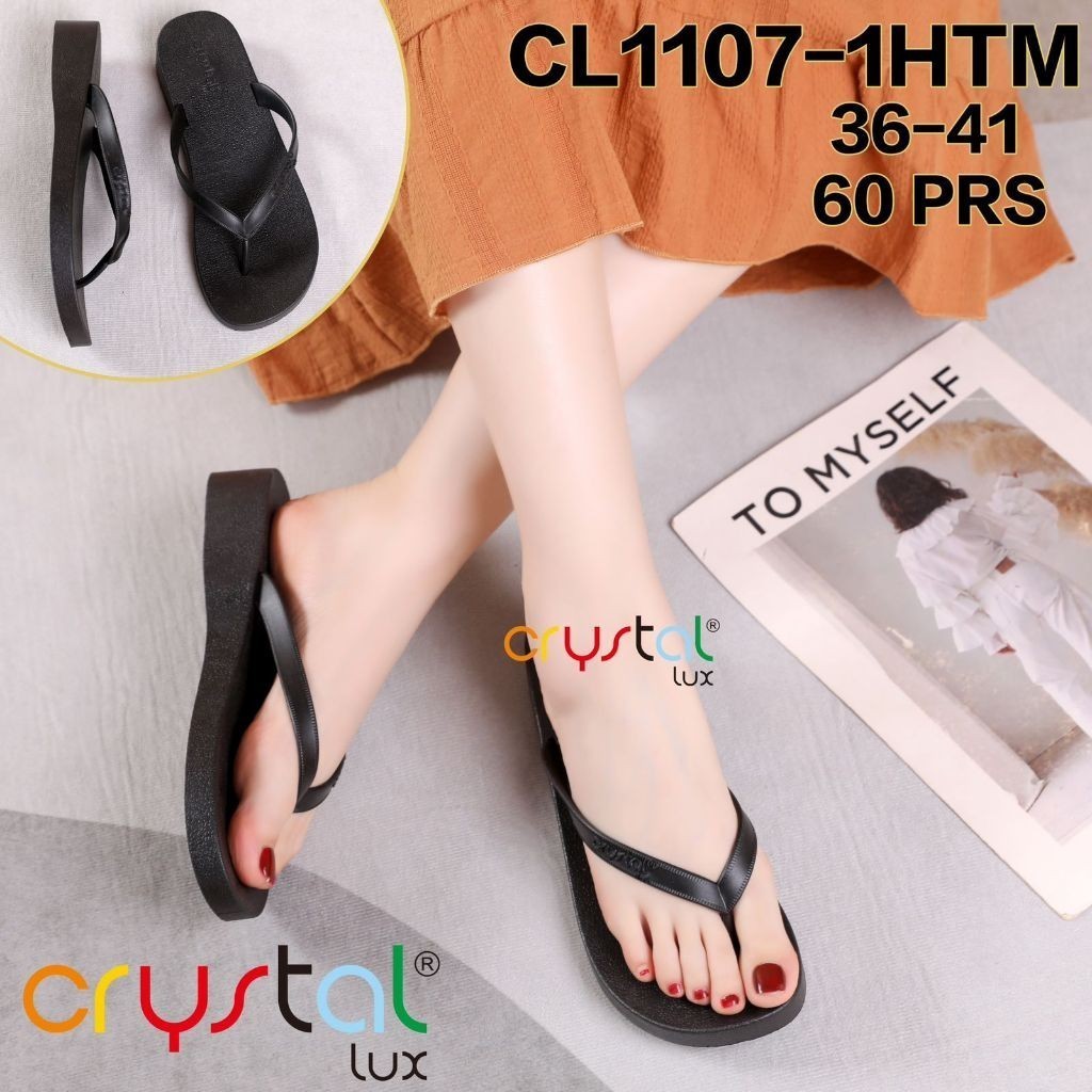 Sandal Jepit Wedges Empuk | Sandal Jepit Wanita Tinggi | Sendal Jepit Jelly Wanita | Sandal Jepit Ca