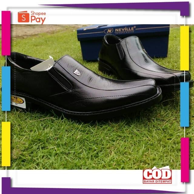 UKURAN SIZE 37 38 39 40 41 42 43 44 45 / Sepatu pantofel pria asli kulit sapi