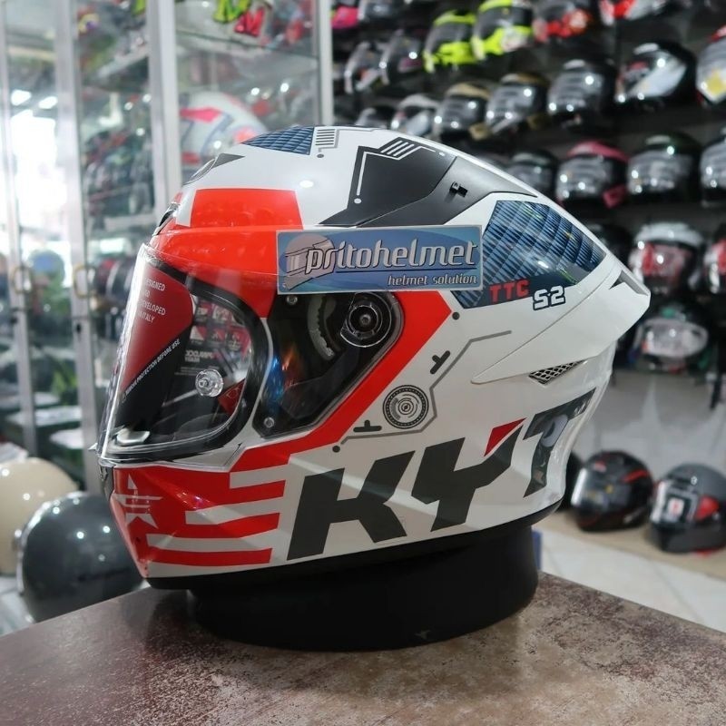 KYT TT Course Fuselage Red White