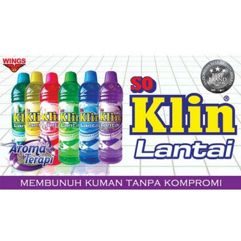 Soklin Lantai (Botol) 900ml