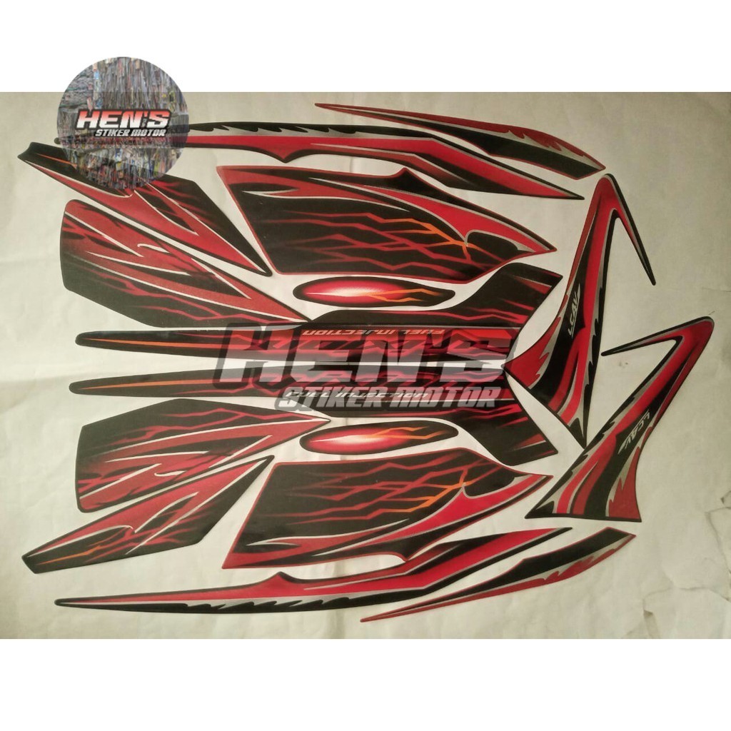 stiker striping yamaha vixion old 2010-2011