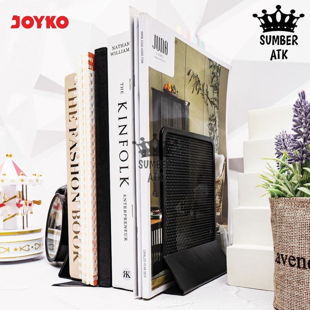 

Sandaran Penahan Pembatas Buku Book End Joyko BKE-690 RJ4