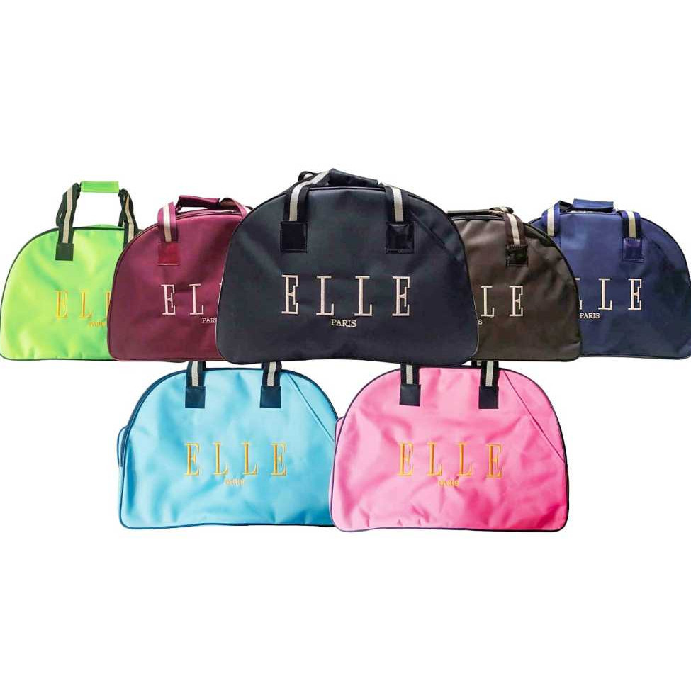 TAS TRAVEL WANITA ELLE / BAG ELLE/ TAS PAKAIAN TENTENG WANITA / TAS PAKAIAN BESAR ELLE BAG