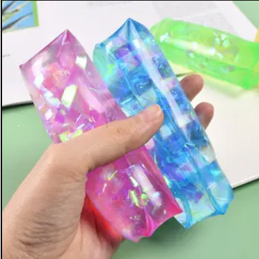 Water Snake Toys Jelly Monster Air Mainan Squishy Jelly Catch Monster Slime