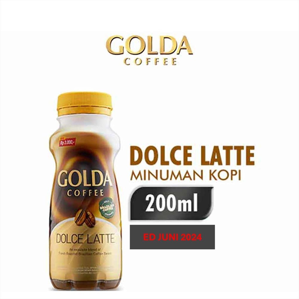 

Golda Dolce Latte kopi susu [200 mL]