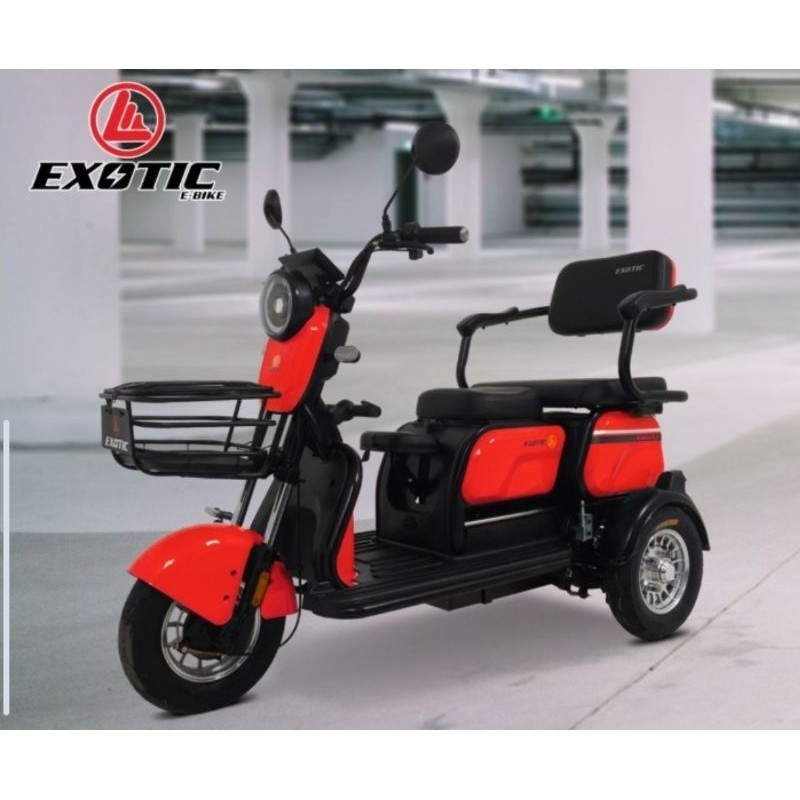 PROMO SPESIAL motor listrik roda tiga exotic sierra e-3 electric new