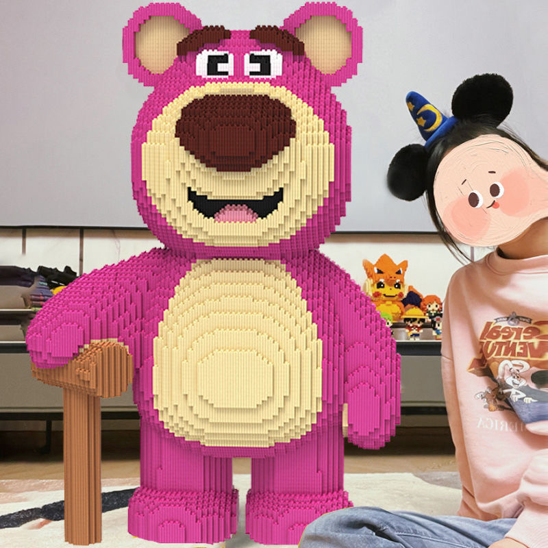 Lotso-11000pcs Nano Block violent Bear Series Bricks Education Nano Block / Mainan Nano Balok 3D