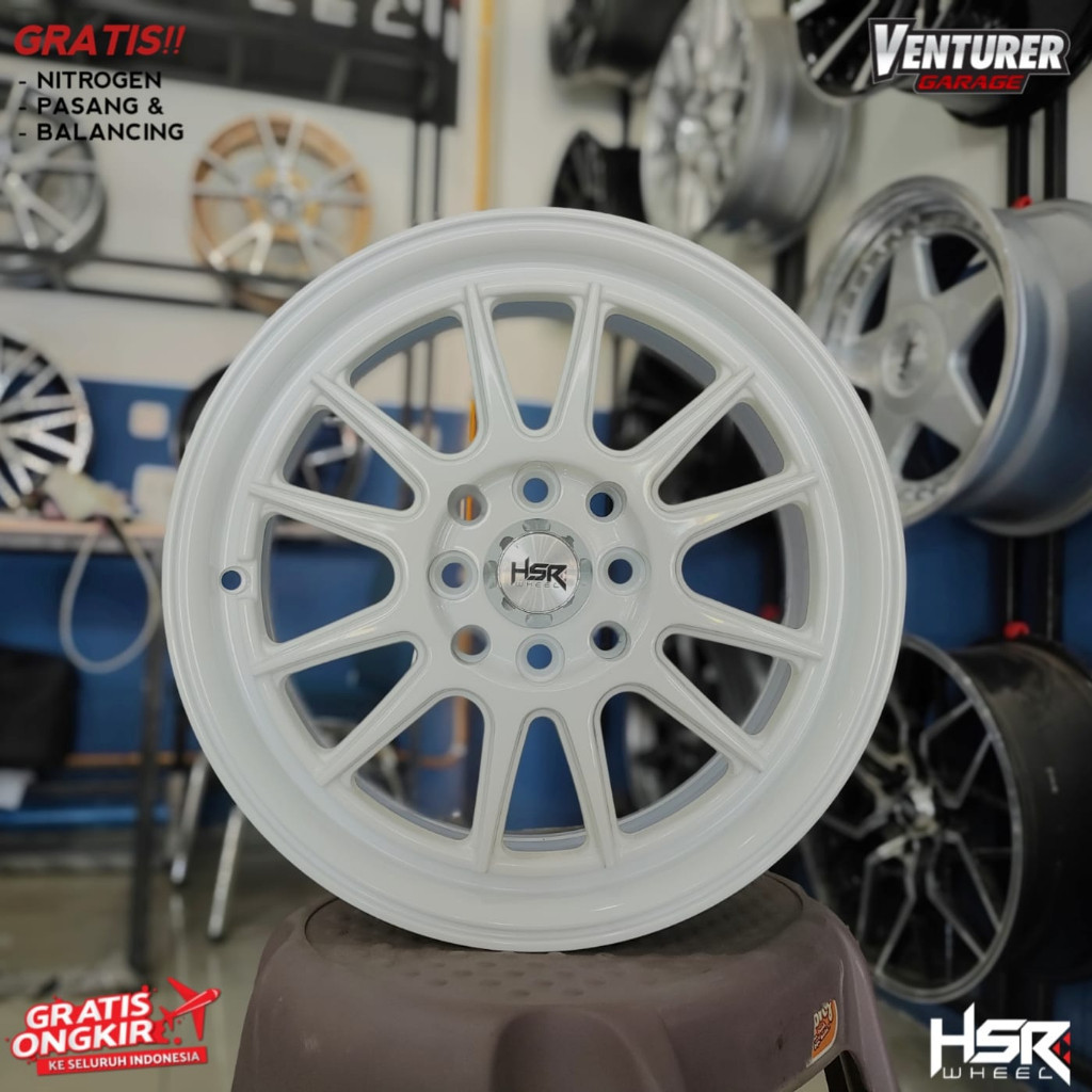 paketan velg + ban untuk avanza xenia mobilio dll velg racing hsr ende R15 Promo